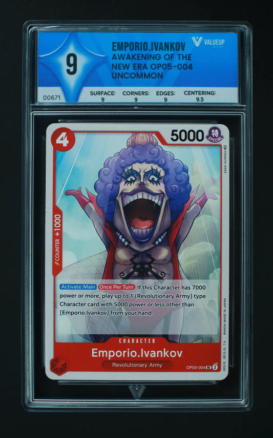 00671 EMPORIO.IVANKOV Grading Card