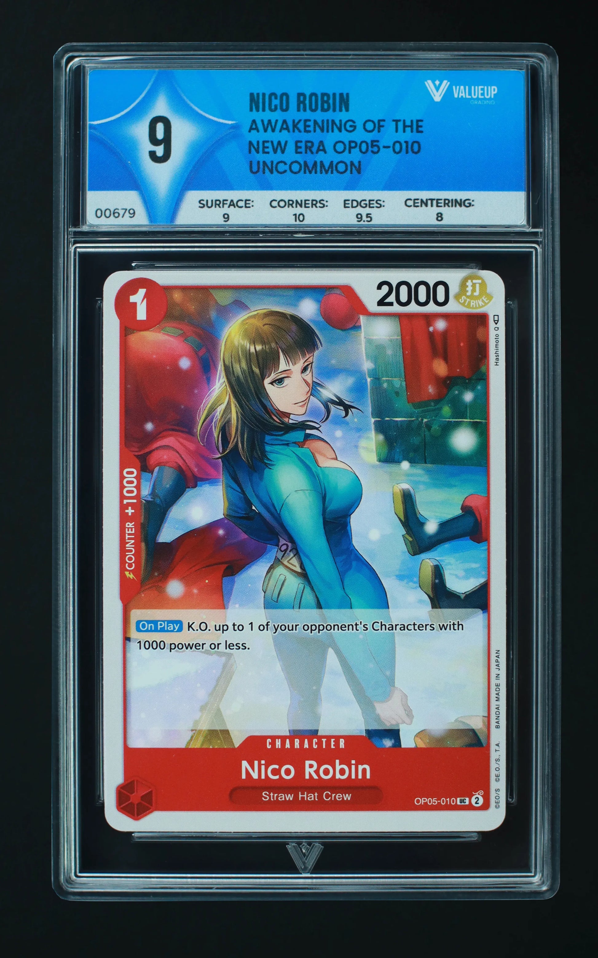 00679 NICO ROBIN Grading Card