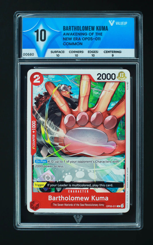 00680 BARTHOLOMEW KUMA Grading Card