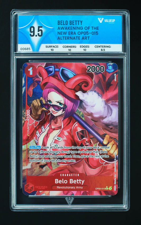 00685 BELO BETTY Grading Card