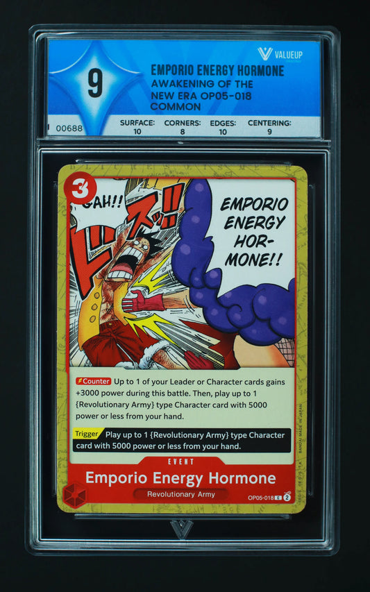 00688 EMPORIO ENERGY HORMONE Grading Card