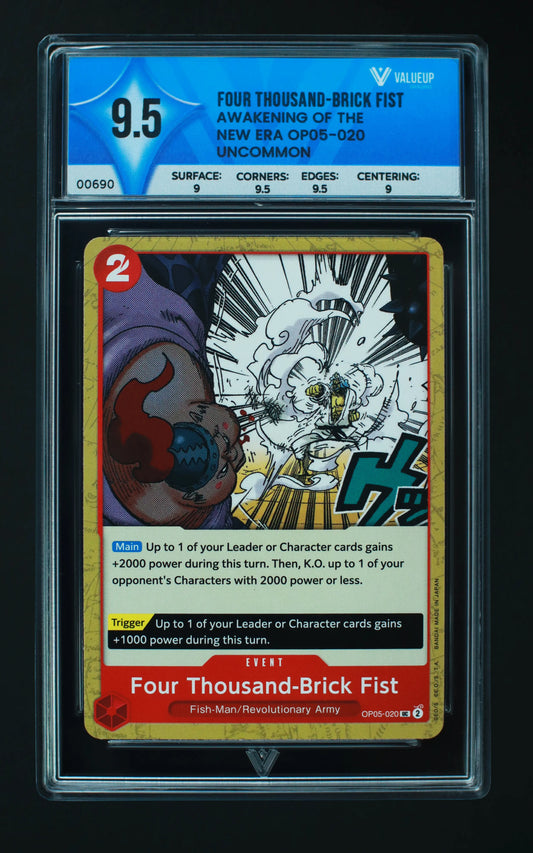 00690 FOUR THOUSAND - BRICK FIST Grading Card