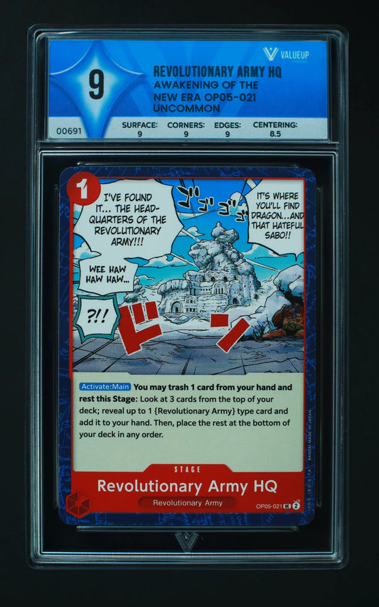 00691 REVOLUTIONARY ARMY HQ Grading Card