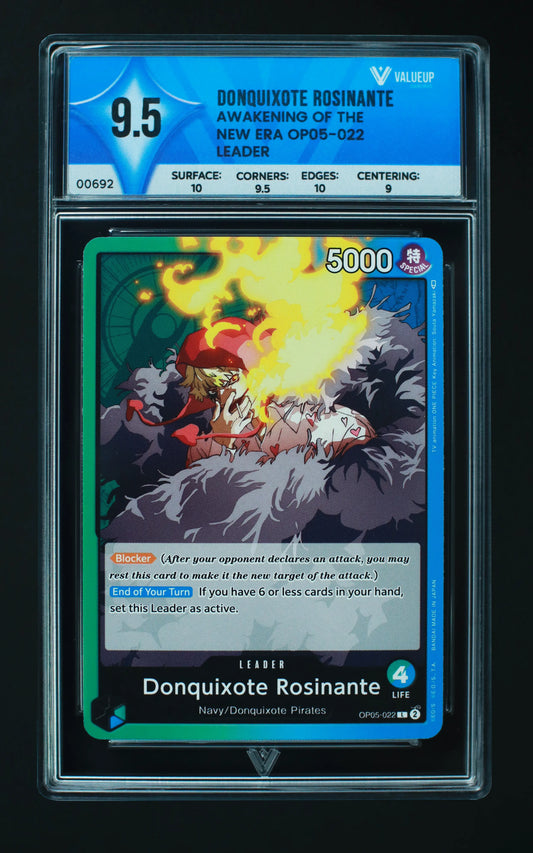 00692 DONQUIXOTE ROSINANTE Grading Card