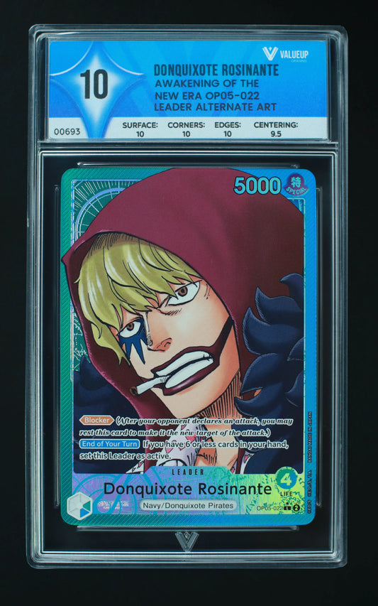 00693 DONQUIXOTE ROSINANTE Grading Card
