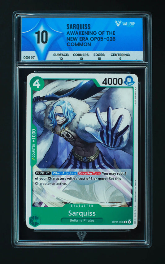 00697 SARQUISS Grading Card