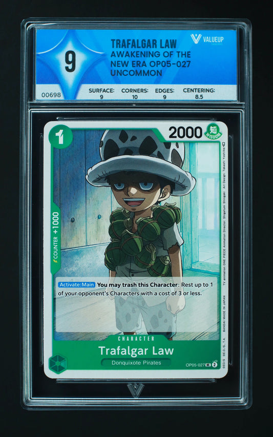 00698 TRAFALGAR LAW Grading Card