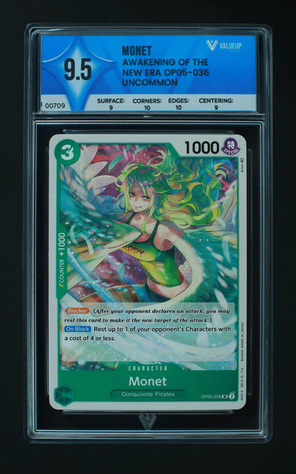 00709 MONET Grading Card