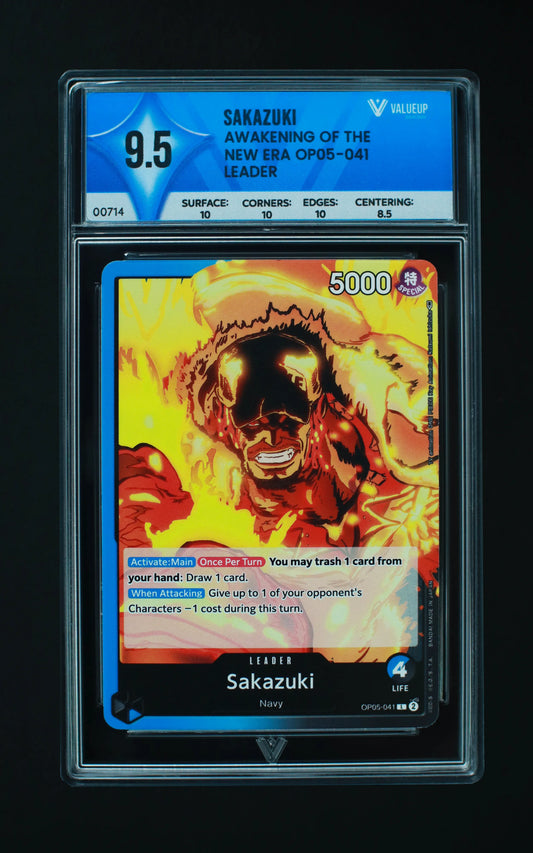 00714 SAKAZUKI Grading Card