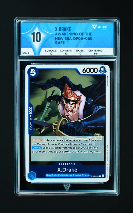 00731 X.DRAKE Grading Card
