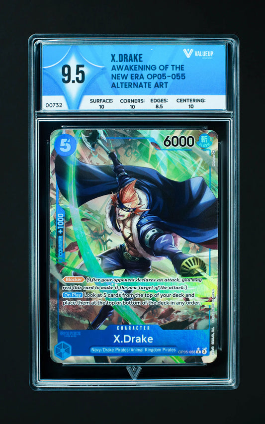 00732 X.DRAKE Grading Card