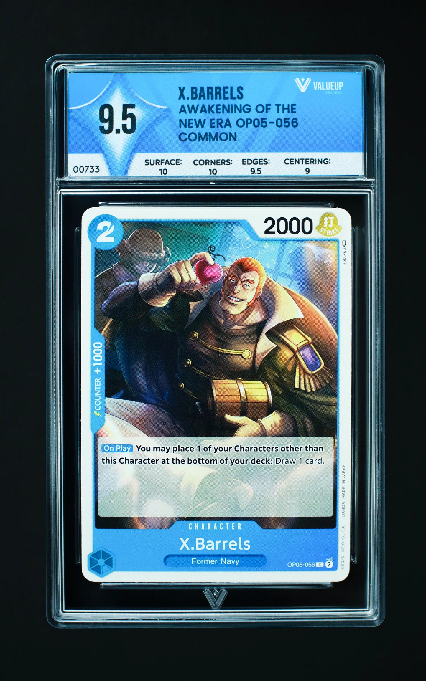 00733 X.BARRELS Grading Card