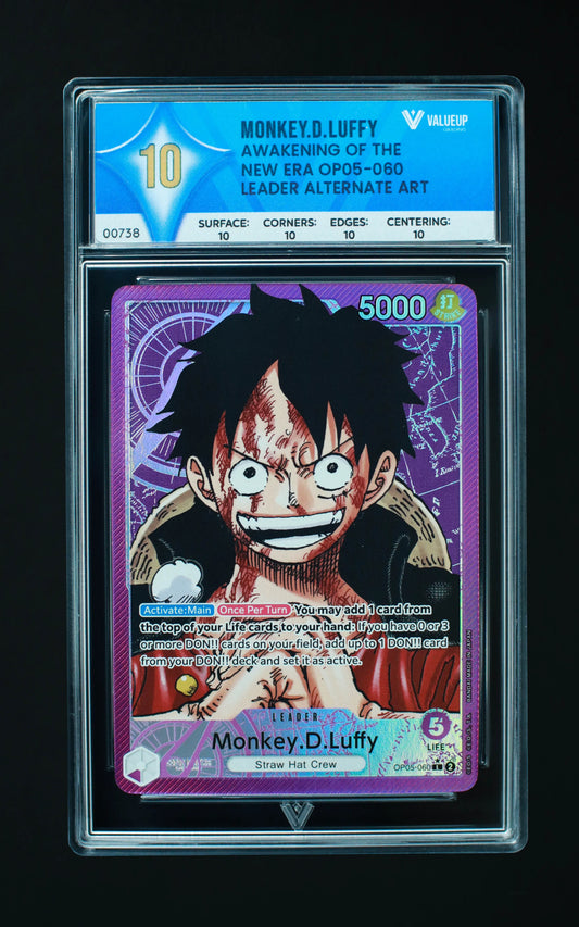 00738 MONKEY.D.LUFFY Grading Card
