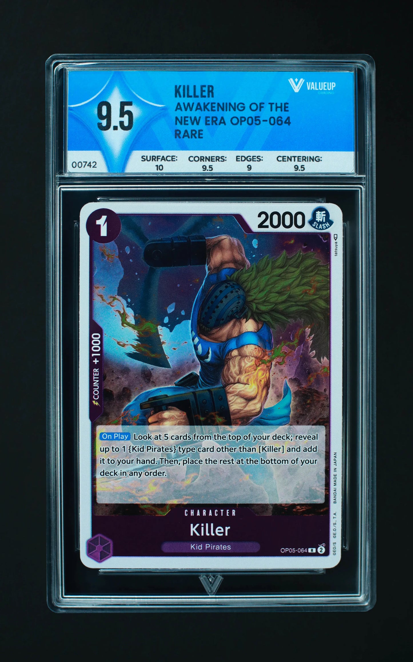 00742 KILLER Grading Card