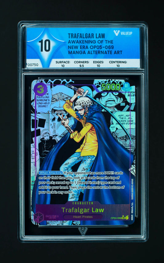 00750 TRAFALGAR LAW Grading Card