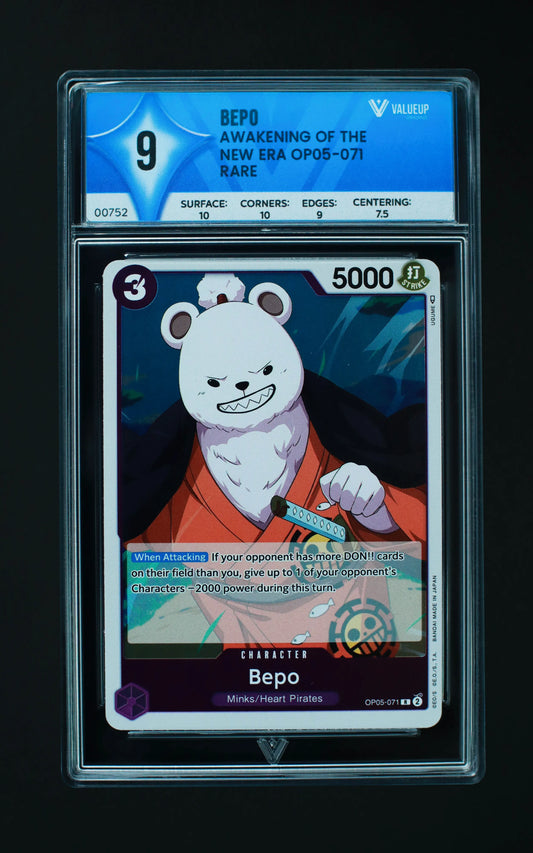 00752 BEPO Grading Card