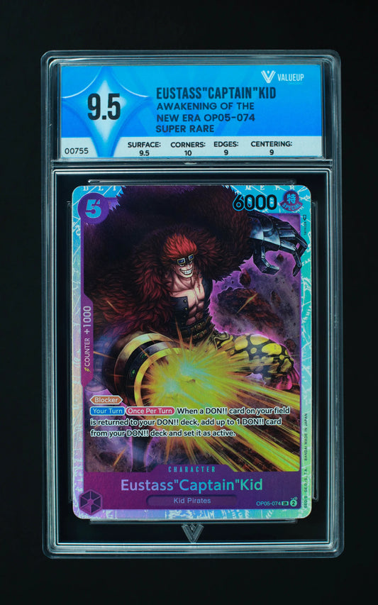 00755 EUSTASS"CAPTAIN"KID Grading Card