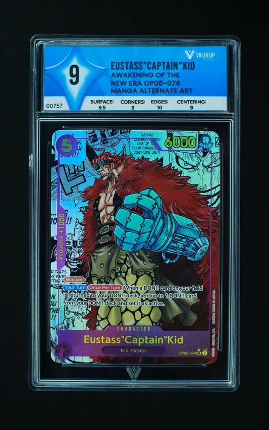 00757 EUSTASS"CAPTAIN"KID Grading Card