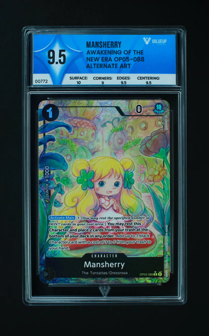 00772 MANSHERRY Grading Card