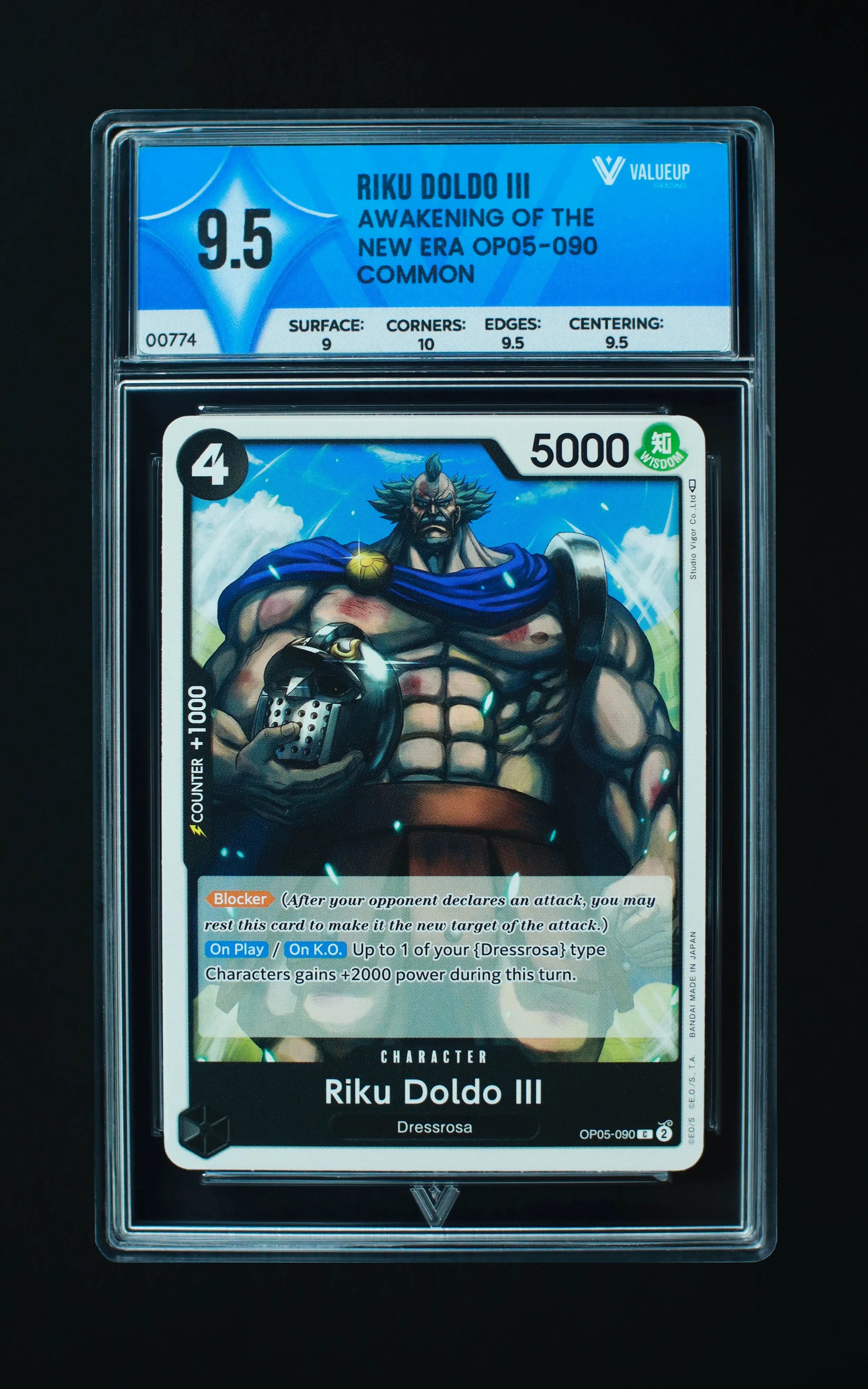 00774 RIKU DOLDO III Grading Card