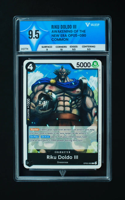 00774 RIKU DOLDO III Grading Card