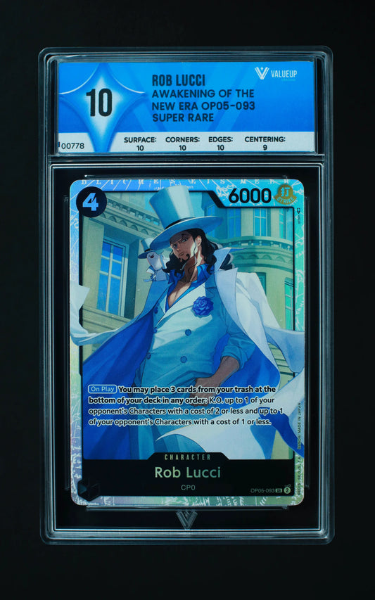 00778 ROB LUCCI Grading Card