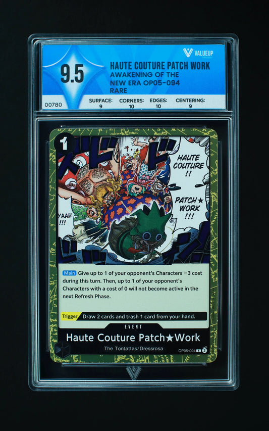 00780 HAUTE COUTURE PATCH WORK Grading Card