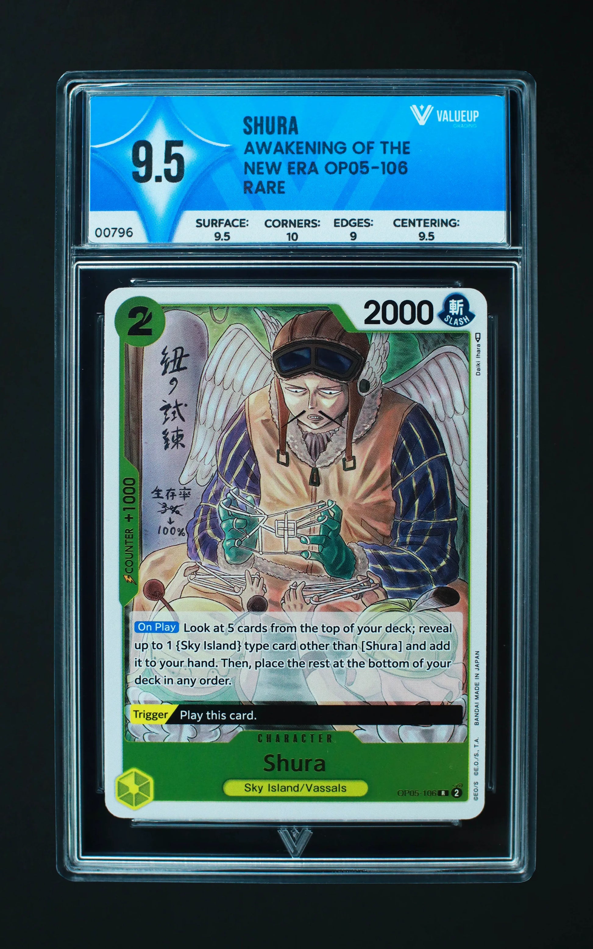 00796 SHURA Grading Card