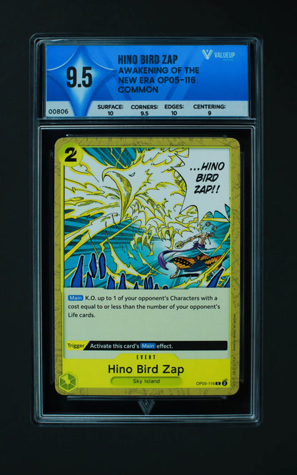 00806 HINO BIRD ZAP Grading Card