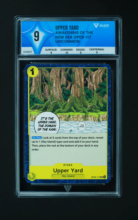 00807 UPPER YARD Grading Card
