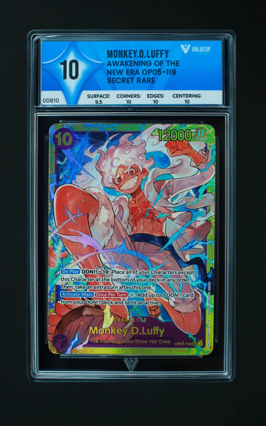 00810 MONKEY.D.LUFFY Grading Card