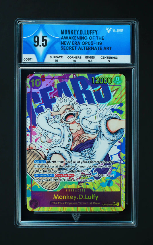 00811 MONKEY.D.LUFFY Grading Card