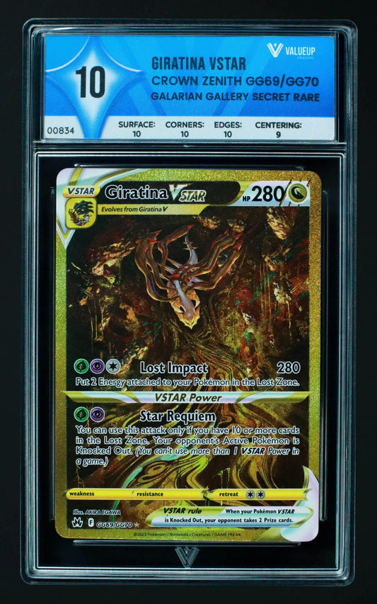 00834 GIRATINA VSTAR Grading Card