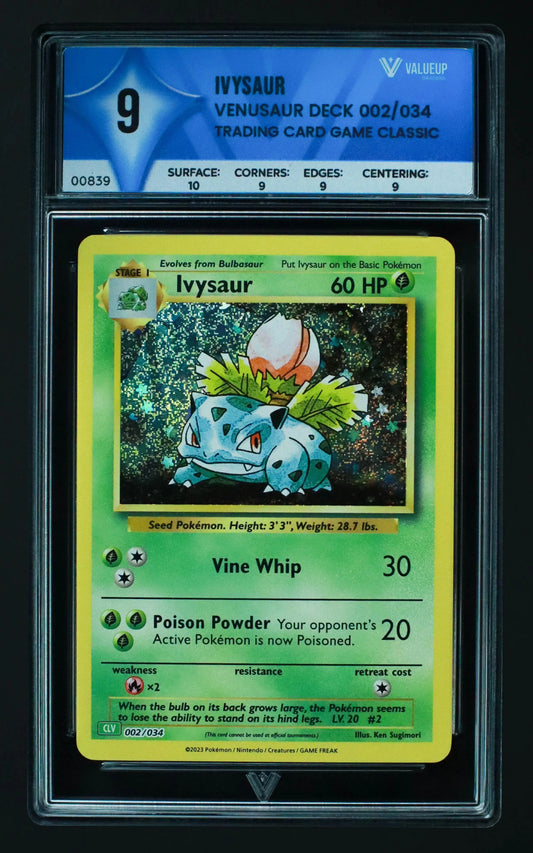 00839 IVYSAUR Grading Card