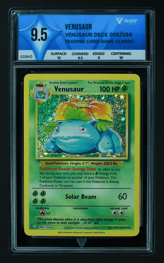 00840 VENUSAUR Grading Card