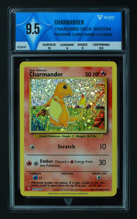 00841 CHARMANDER Grading Card