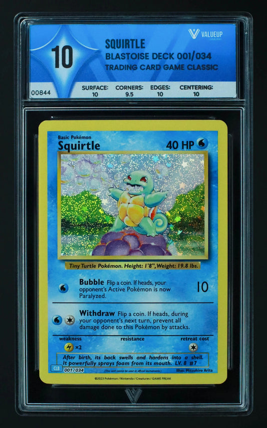 00844 SQUIRTLE Grading Card