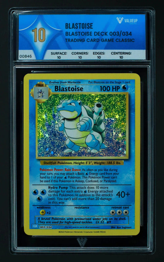00846 BLASTOISE Grading Card