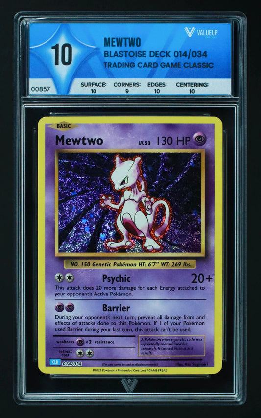 00857 MEWTWO Grading Card