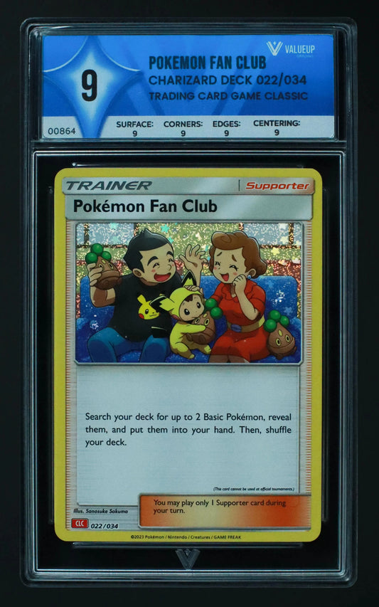 00864 POKEMON FAN CLUB Grading Card