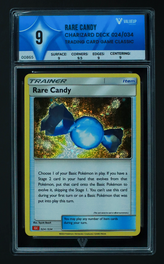 00865 RARE CANDY Grading Card