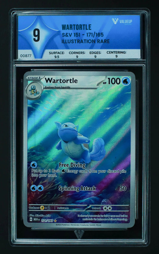 00877 WARTORTLE Grading Card