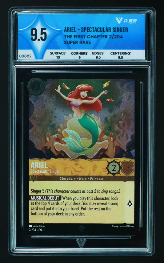 00882 ARIEL - SPECTACULAR SINGER Grading Card