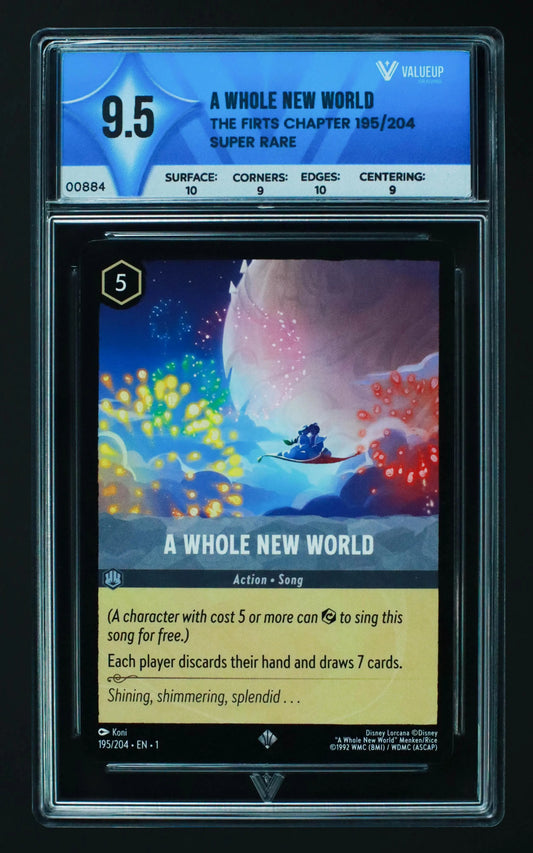 00884 A WHOLE NEW WORLD Grading Card