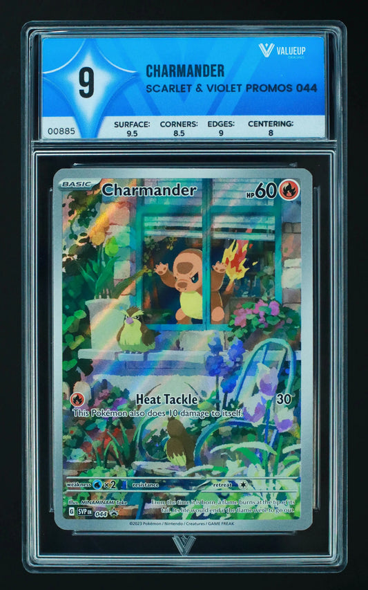 00885 CHARMANDER Grading Card