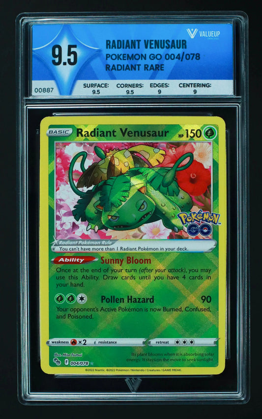 00887 RADIANT VENUSAUR Grading Card