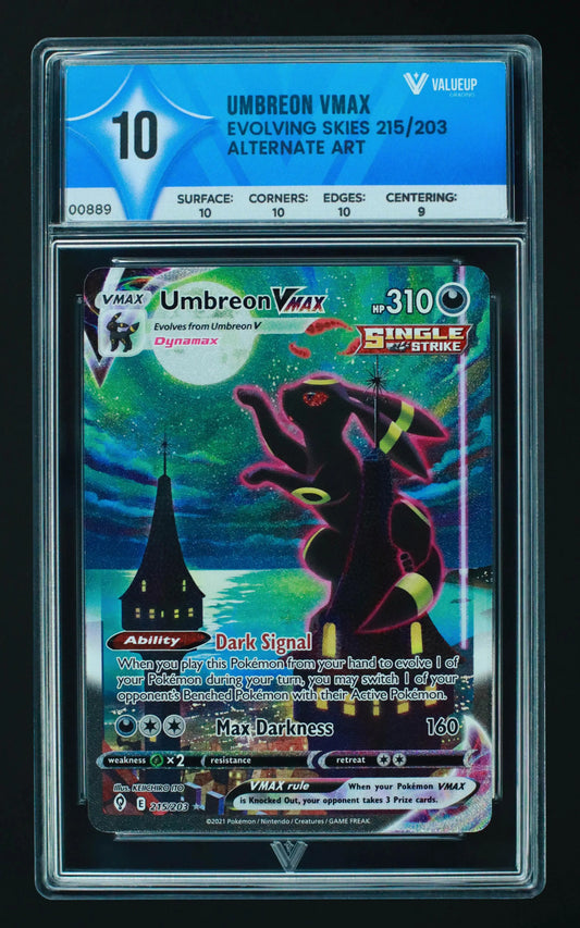 00889 UMBREON VMAX Grading Card