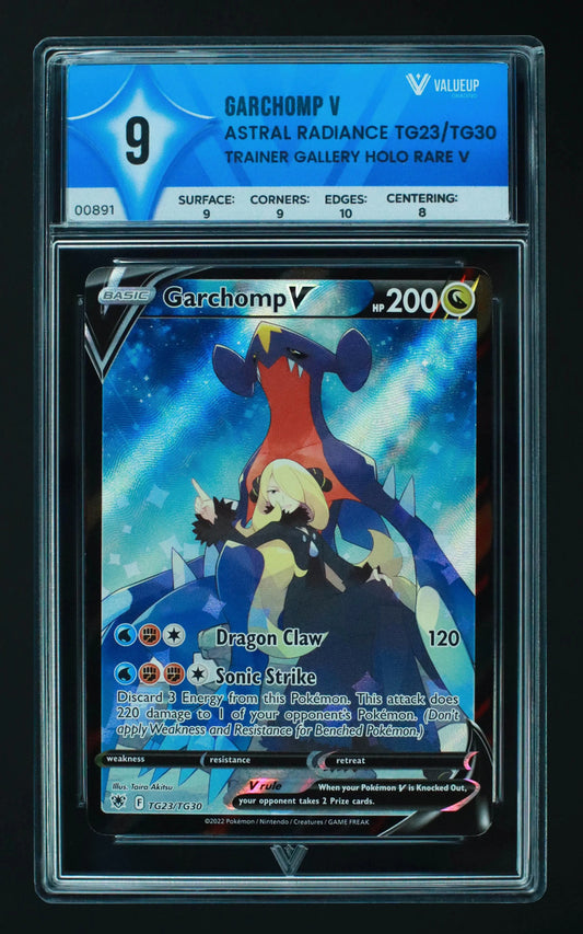 00891 GARCHOMP V Grading Card