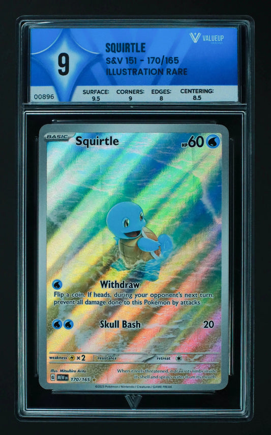 00896 SQUIRTLE Grading Card