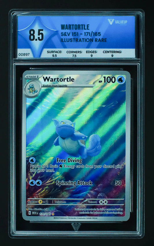 00897 WARTORTLE Grading Card